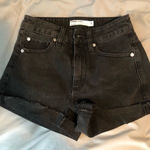 Garage denim shorts never worn